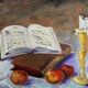 Nature morte à la bougie, Eliane Hurtado