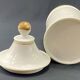 Old Paris 19th century porcelain medicine jar marked UNG:NUTRIT: