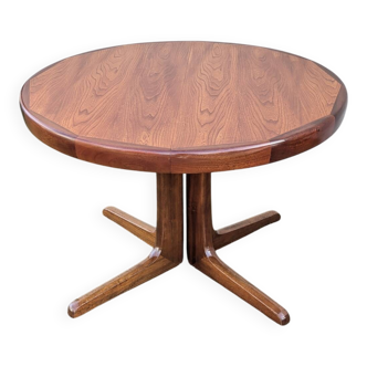 Baumann vintage dining table, solid wood, extensions