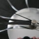 Wall clock spider chrome design karlsson vintage 1970-80