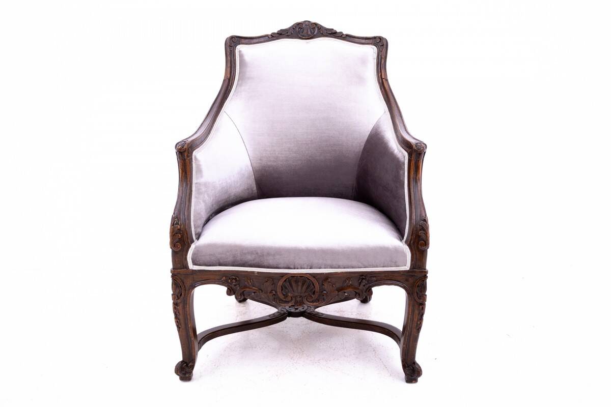 Armchairs, France, circa 1890.