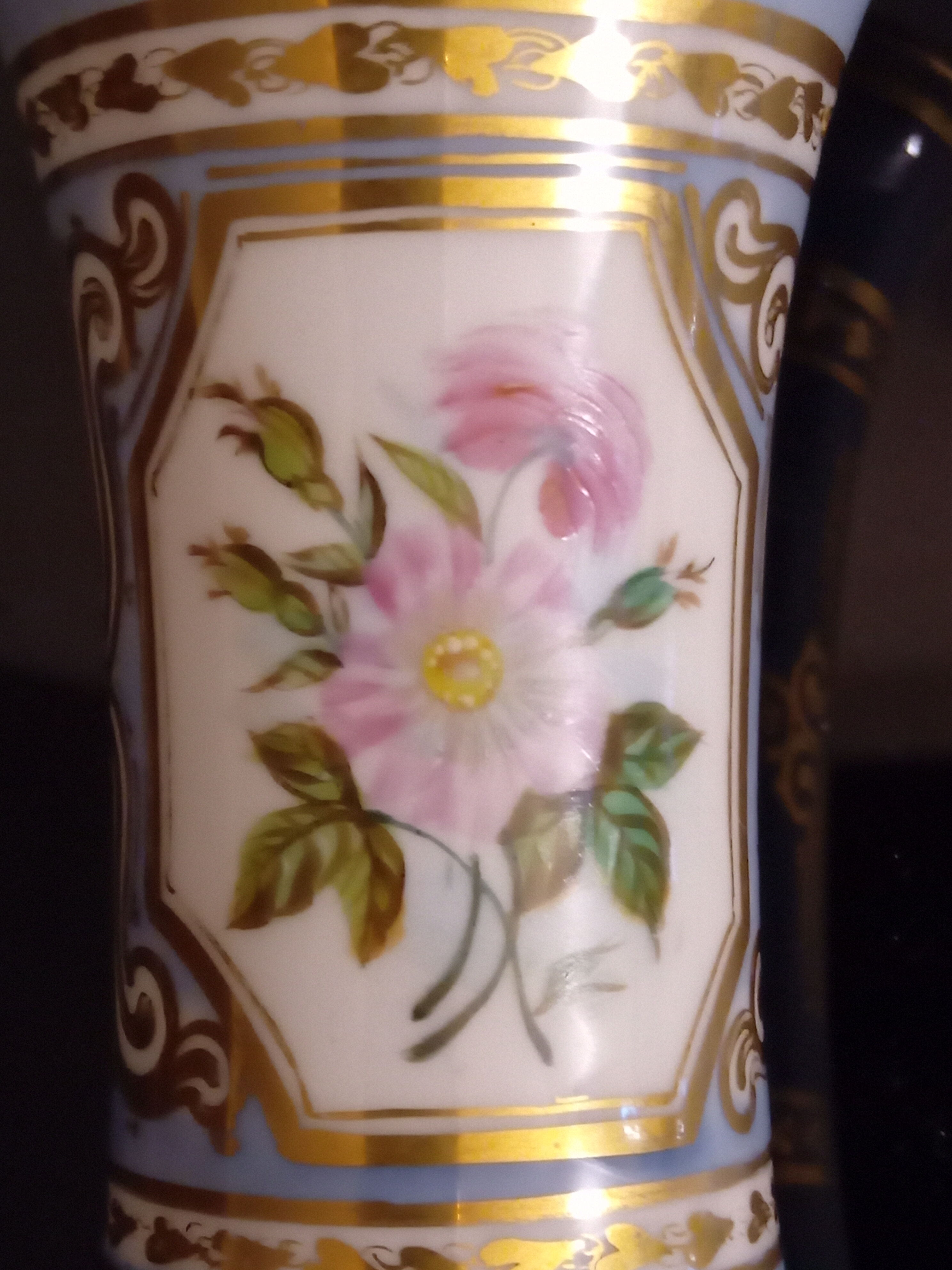 Small porcelain vase