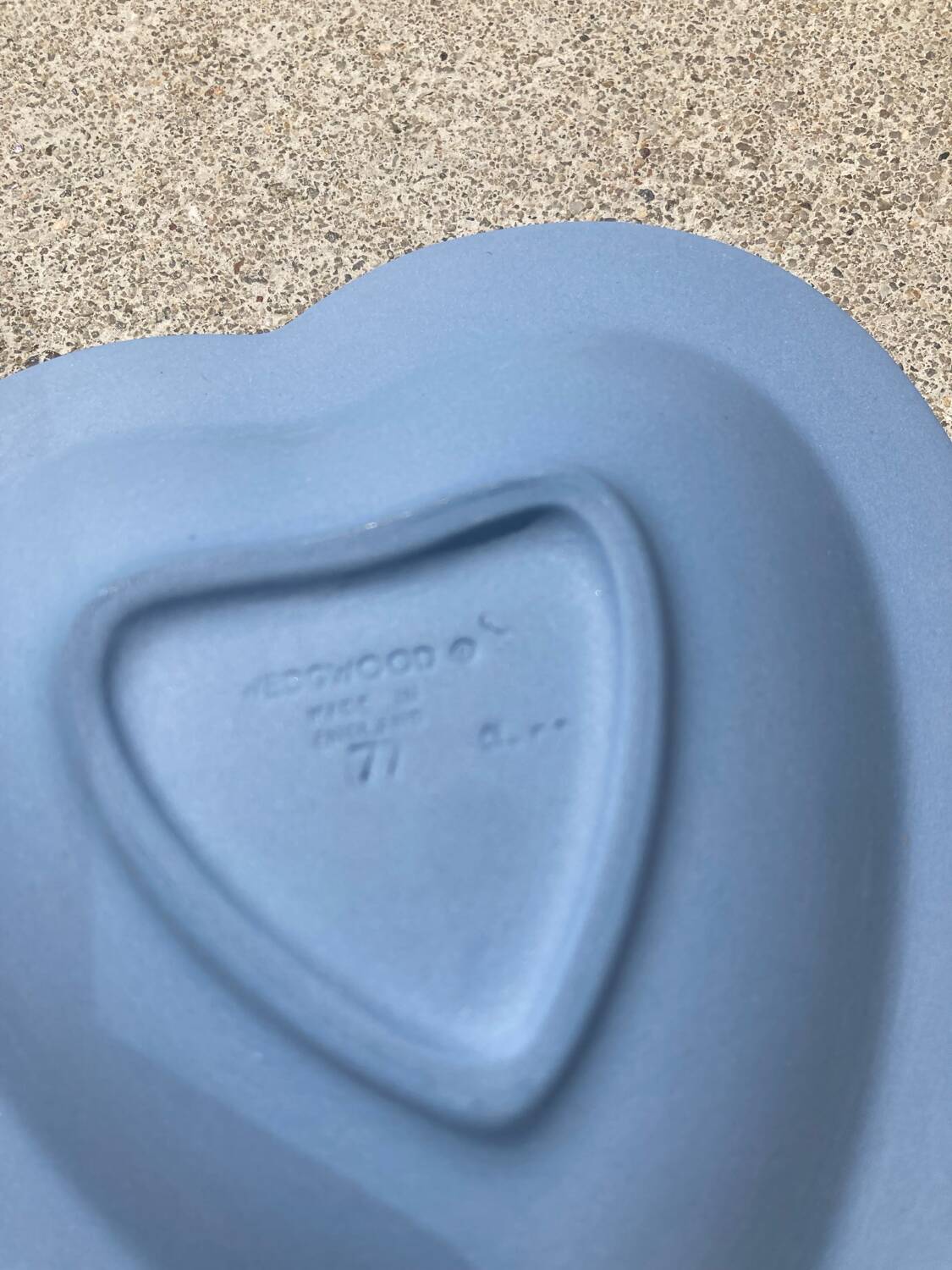 Wedgwood heart-shaped bowl