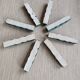 8 Green ceramic knife rests