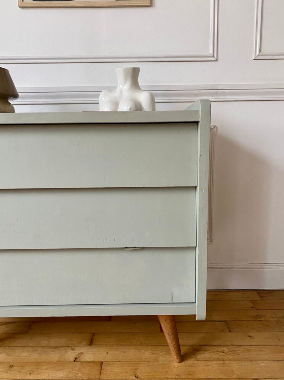 Vintage wooden chest of drawers, Gautier, 60s