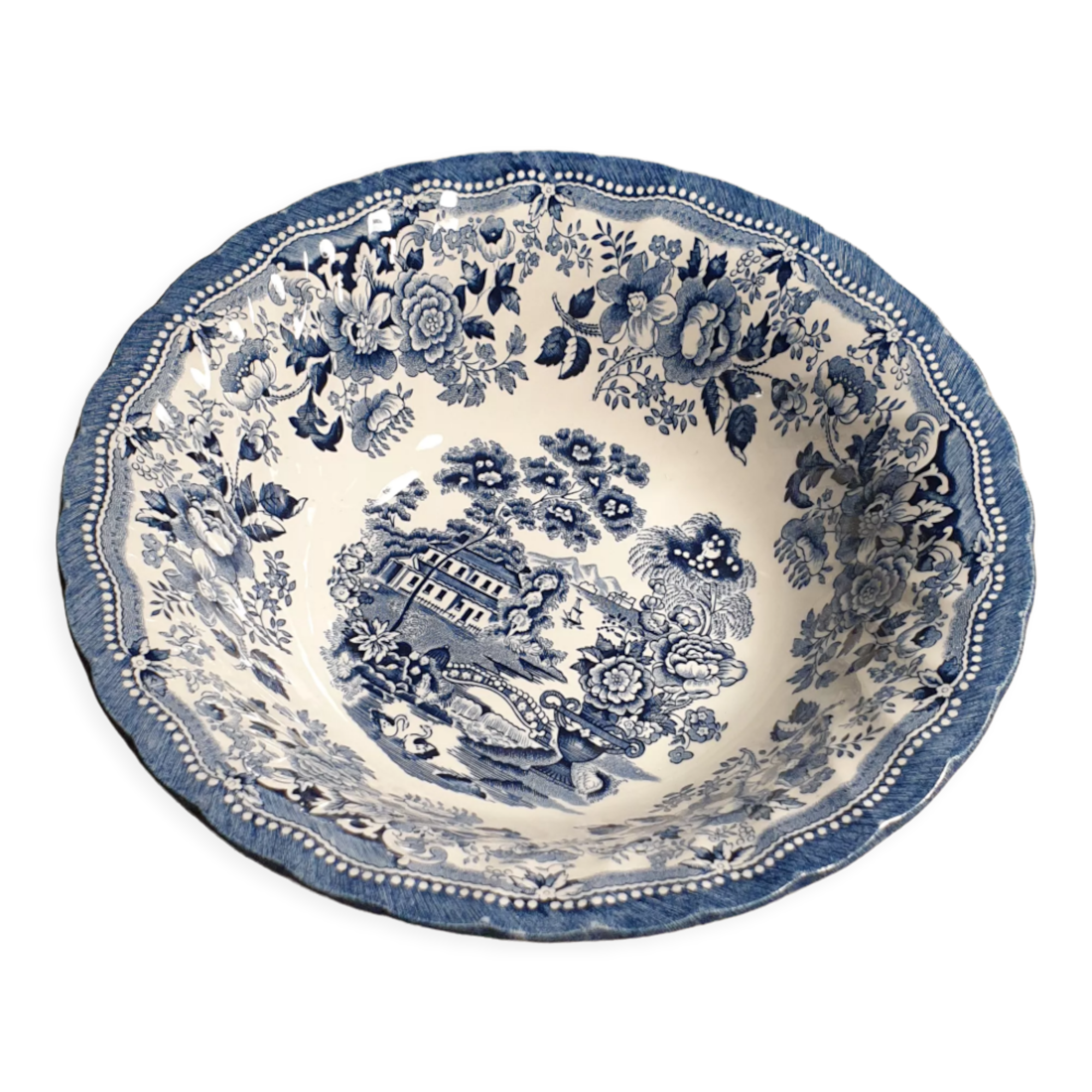 Salad Bowl Porcelaines Churchill the Georgian collection :23,7cm ○