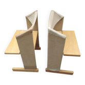Italian chairs Due Sedie 'Canossa' by Gigi Sabadin