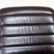 Stoll Giroflex conference chair in leather and 1960s wood