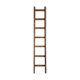 Old wooden farm ladder