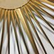Mirror gold metal sun Chaty Vallauris 85x85cm