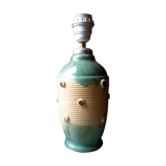 Pied de lampe céramique années 50 60