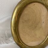 Old brass photo frame