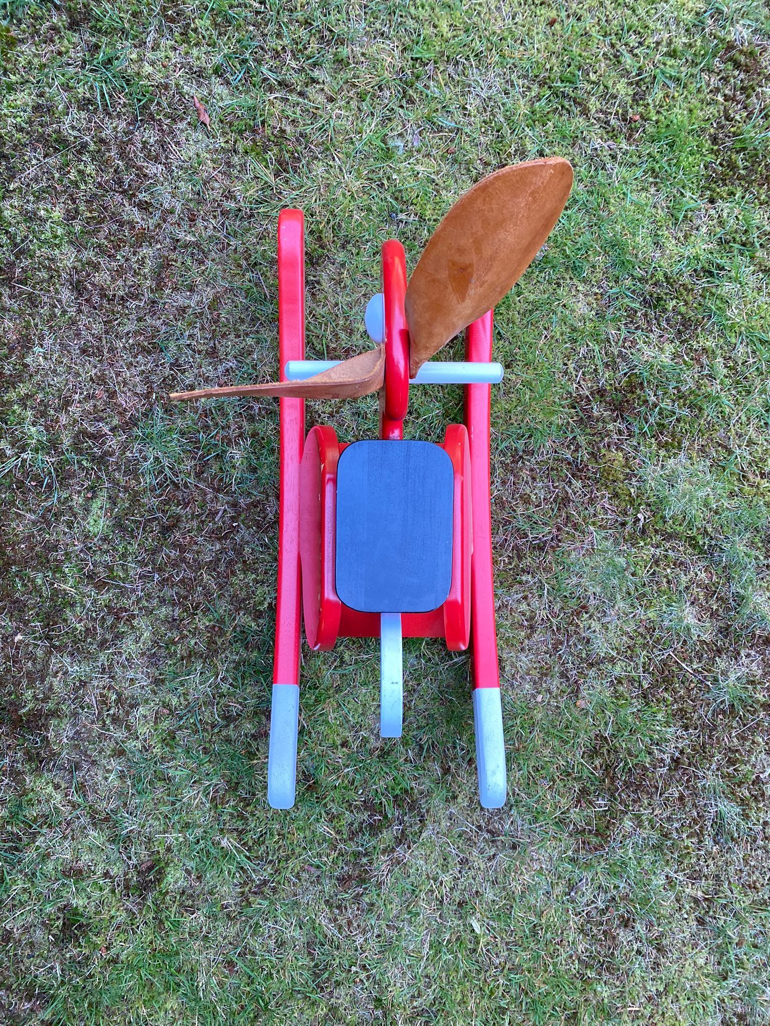 Vintage Rocking Rabbit Red by Björn Dahlström for Playsam