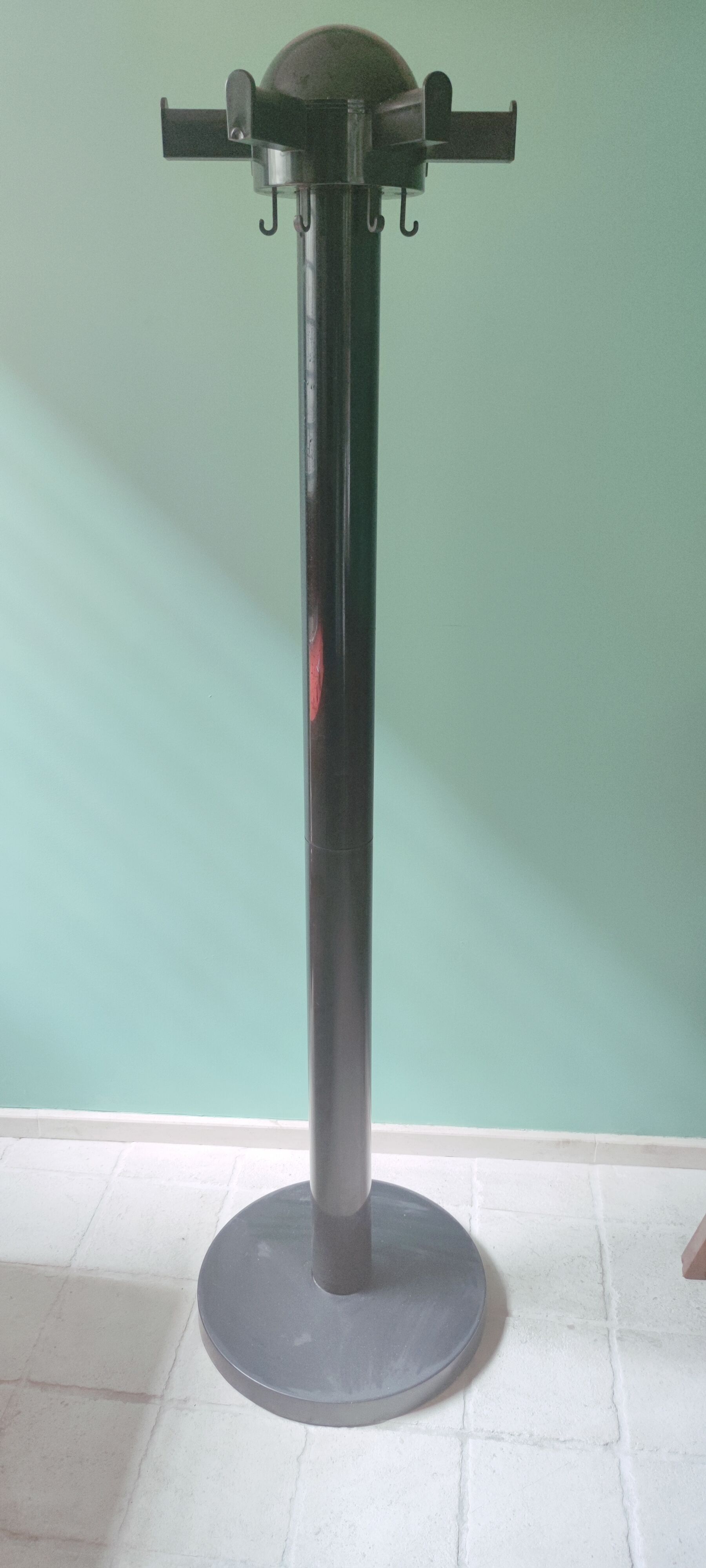 Coat rack 1970s navy blue