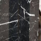 Massimo & Lella Vignelli, floor lamp in copper and marble, Wagneriana, Italy, 1986