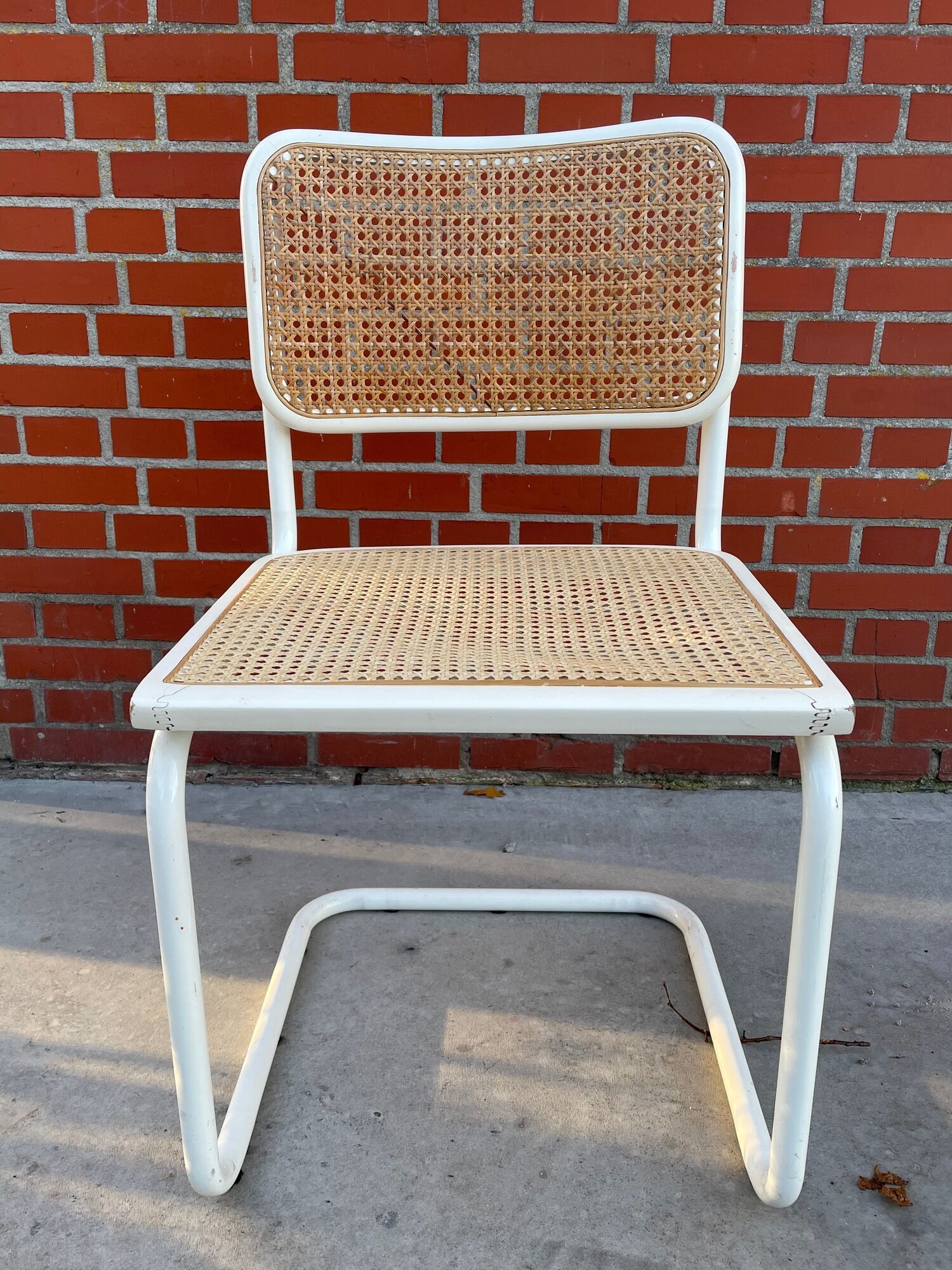 Suite of 4 chairs Cesca by Marcel Breuer made in Italy