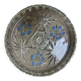 Crystal serving dish