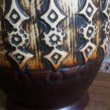 German ceramic vase from manufacturs "Jasba" 60s west Germany