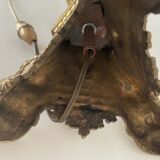 Lamp pique candle gilded bronze 60 cm, nineteenth century.