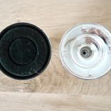 Pair of silver candle holders