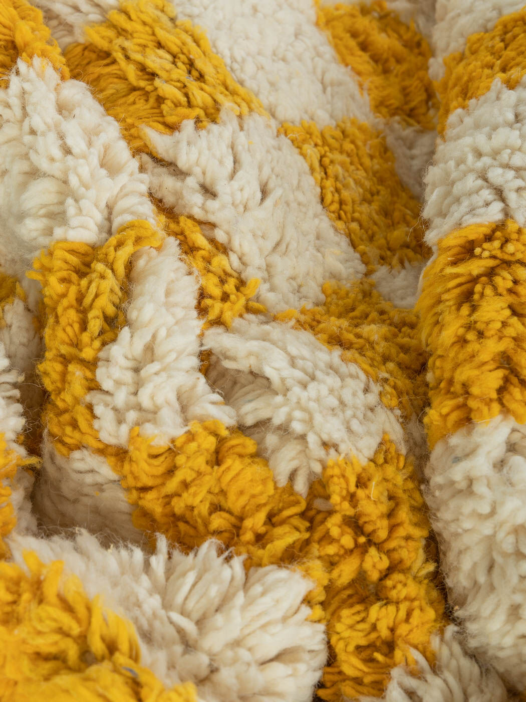 Tapis berbère, Lemon Check II, 147 x 235