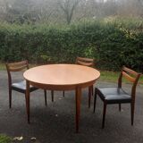 Set 50s/60s table and chairs