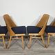 Dining Chairs by Radomir Hoffman for Ton, 1950s, Set of 4