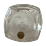 Box with an Arques crystal cat