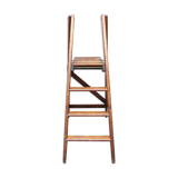 old stepladder scale vintage library