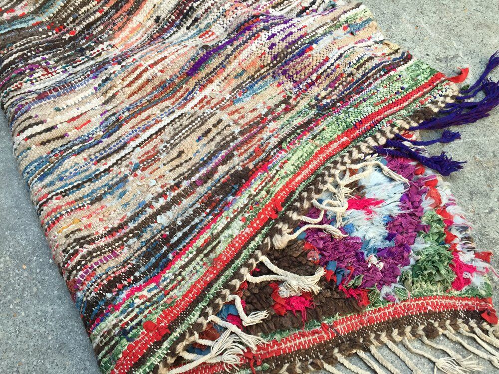 Carpet boucherouite - 220 x 140 cm