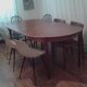 Scandinavian table teak up to 10 people