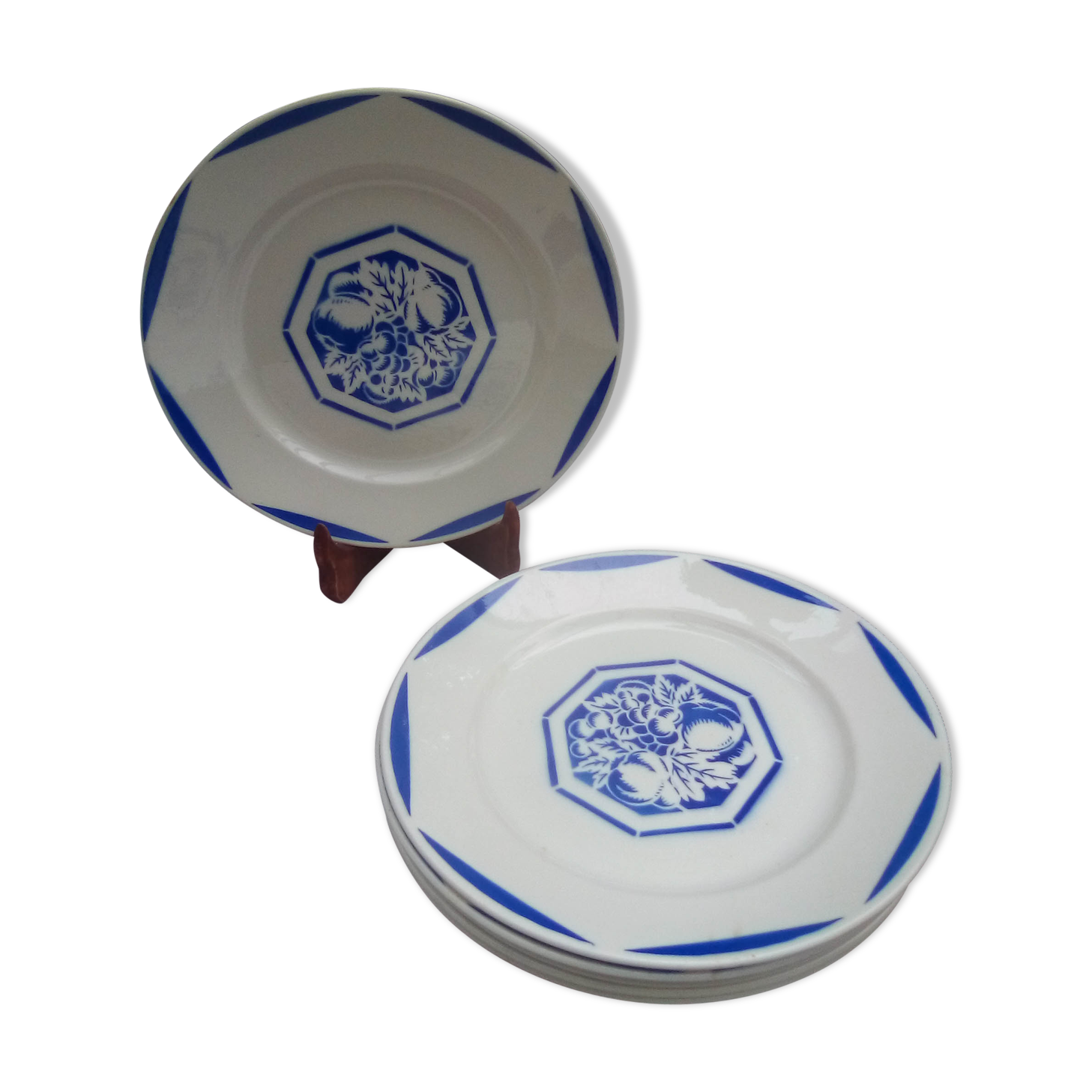 6 flat plates Fructidor KG Lunéville