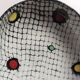Italian ceramic serving bowl by aldo londi for bitossi 1950's