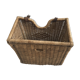 Wicker bike basket