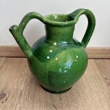 Pichet ou Cruche à Eau Ancien en Terre Cuite Vernissée (Orjol)