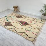 Handmade Moroccan Berber carpet 250 x 154 CM