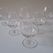 6 brandy glasses Bayel Cristallerie Royales De Champagne