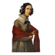 Portrait d'une jeune femme école italienne
