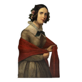 Portrait of a young woman Italian school