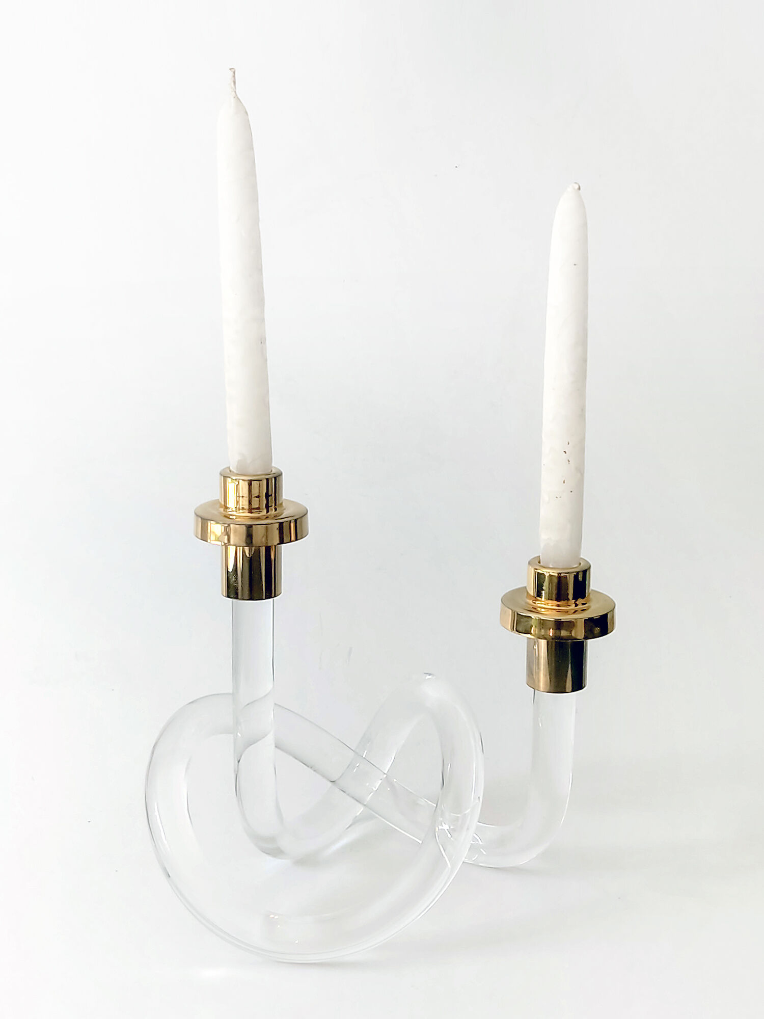 candlestick set & clock Dorothy C. Thorpe