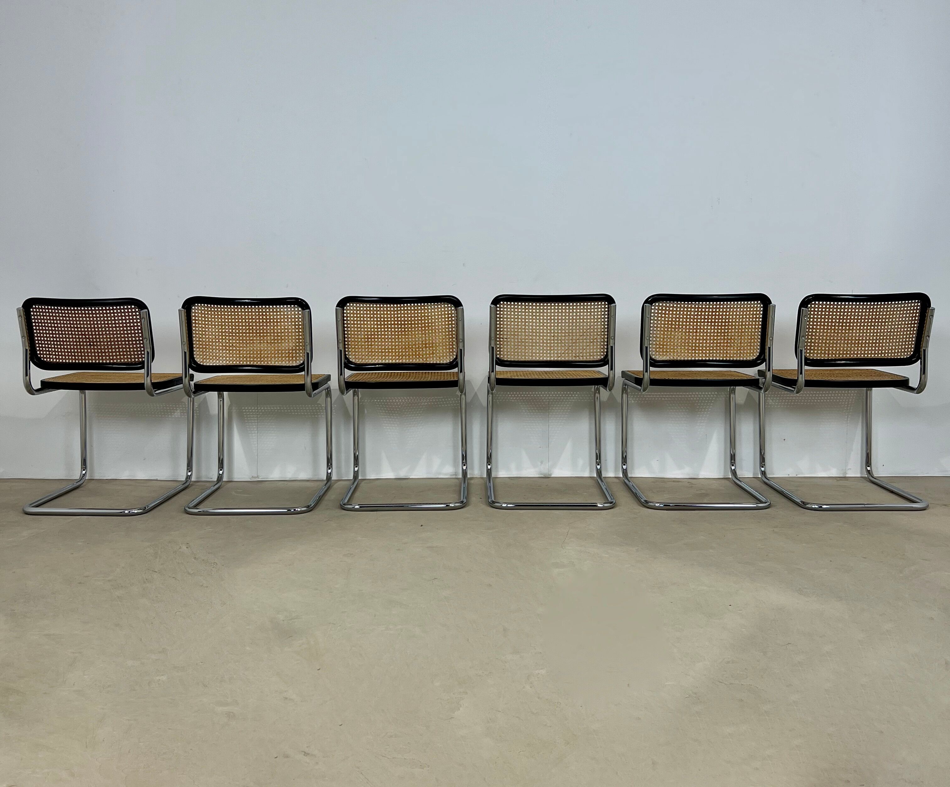 Dinning Style Chairs B32 By Marcel Breuer set6