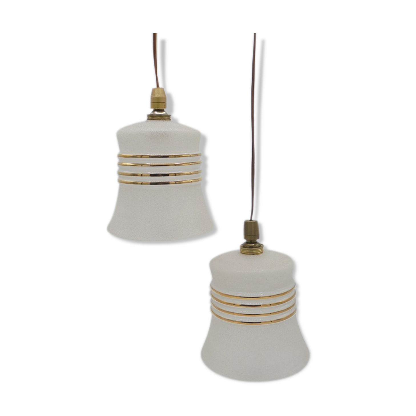 Duo of vintage suspensions