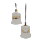 Duo of vintage suspensions