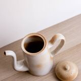 Cafetière en grès émaillé