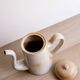 Enameled stoneware coffee pot