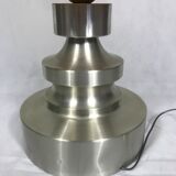 70s aluminum floor lamp