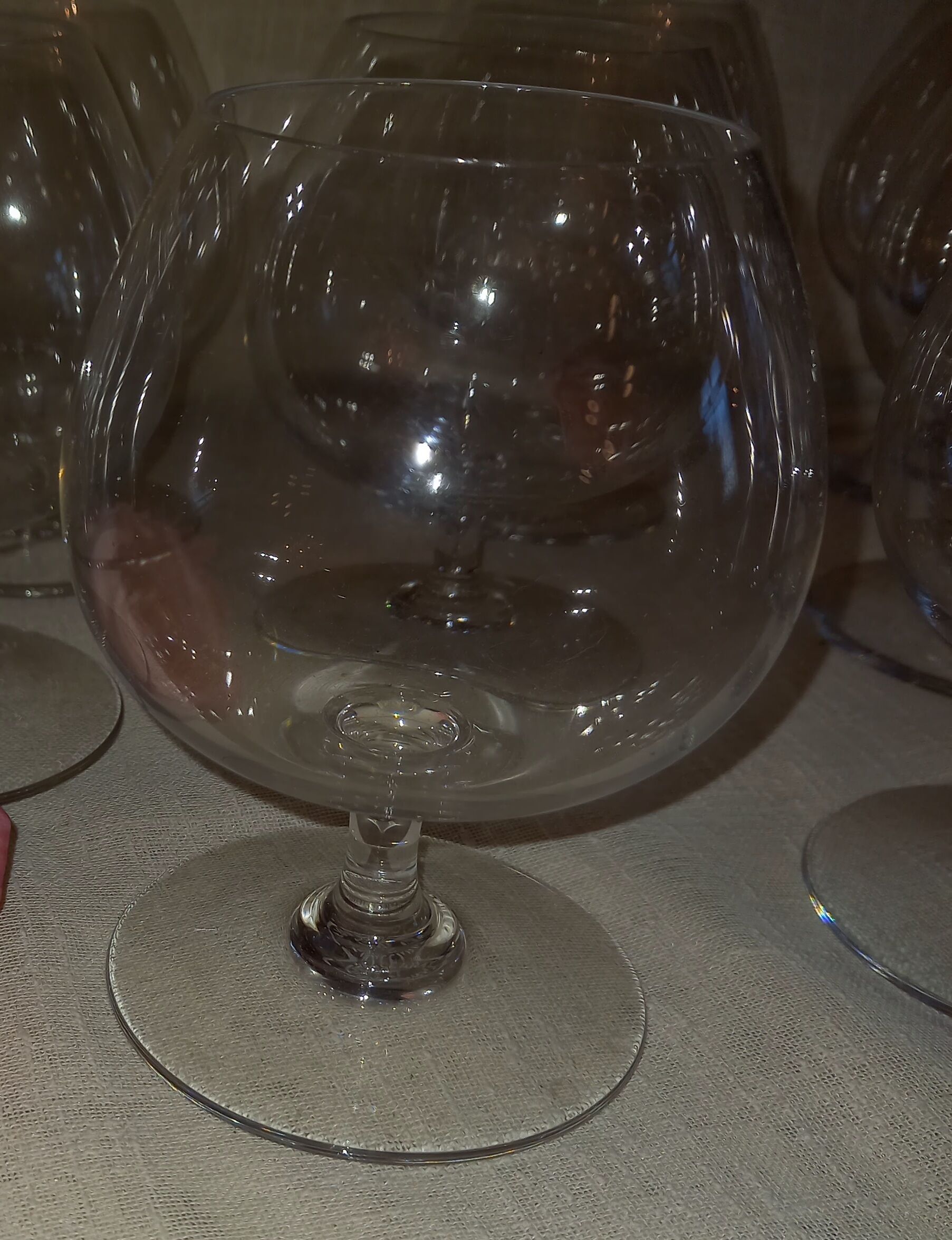 Baccarat glasses
