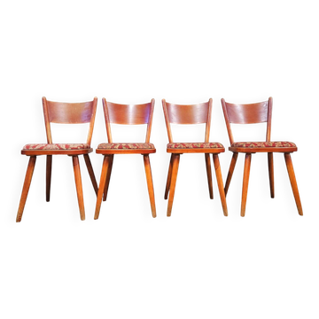 Set of 4 Hiller chairs 1960