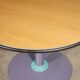 Memphis Style Dining Table in Steel and Melamine, 1980s