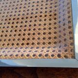 Set plexiglass and caning design 70 s